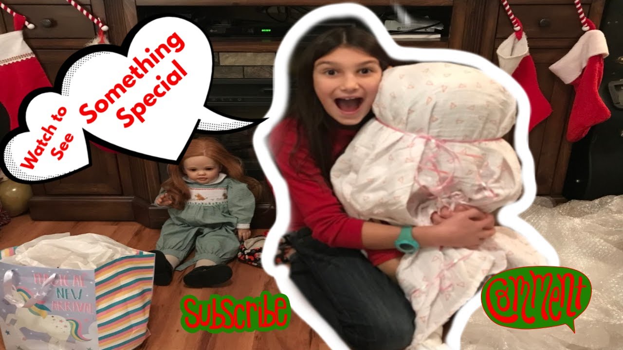 A VERY SPECIAL REBORN TODDLER UNBOXING, CUSTOM Mini Me When I was 3 Years OLD!  Cammi Mold