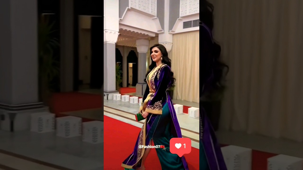 #فخامة_القفطان_المغربي_العالمي