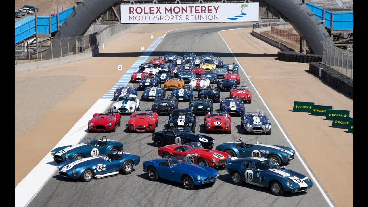 Exclusive: Shelby Cobra Group Shot Time Lapse - 2012 Rolex Monterey Motorsports Reunion