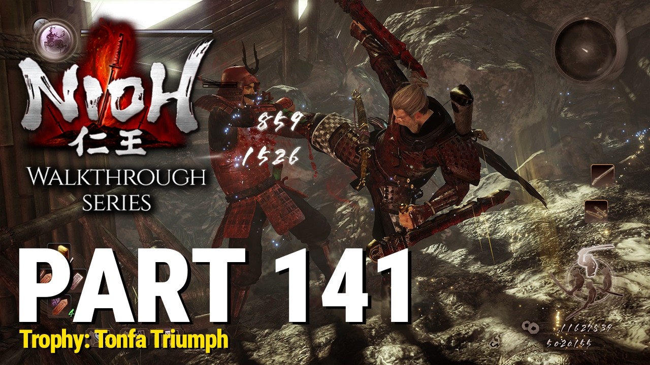 Nioh - Walkthrough Part 141 - Trophy: Tonfa Triumph (No Commentary)