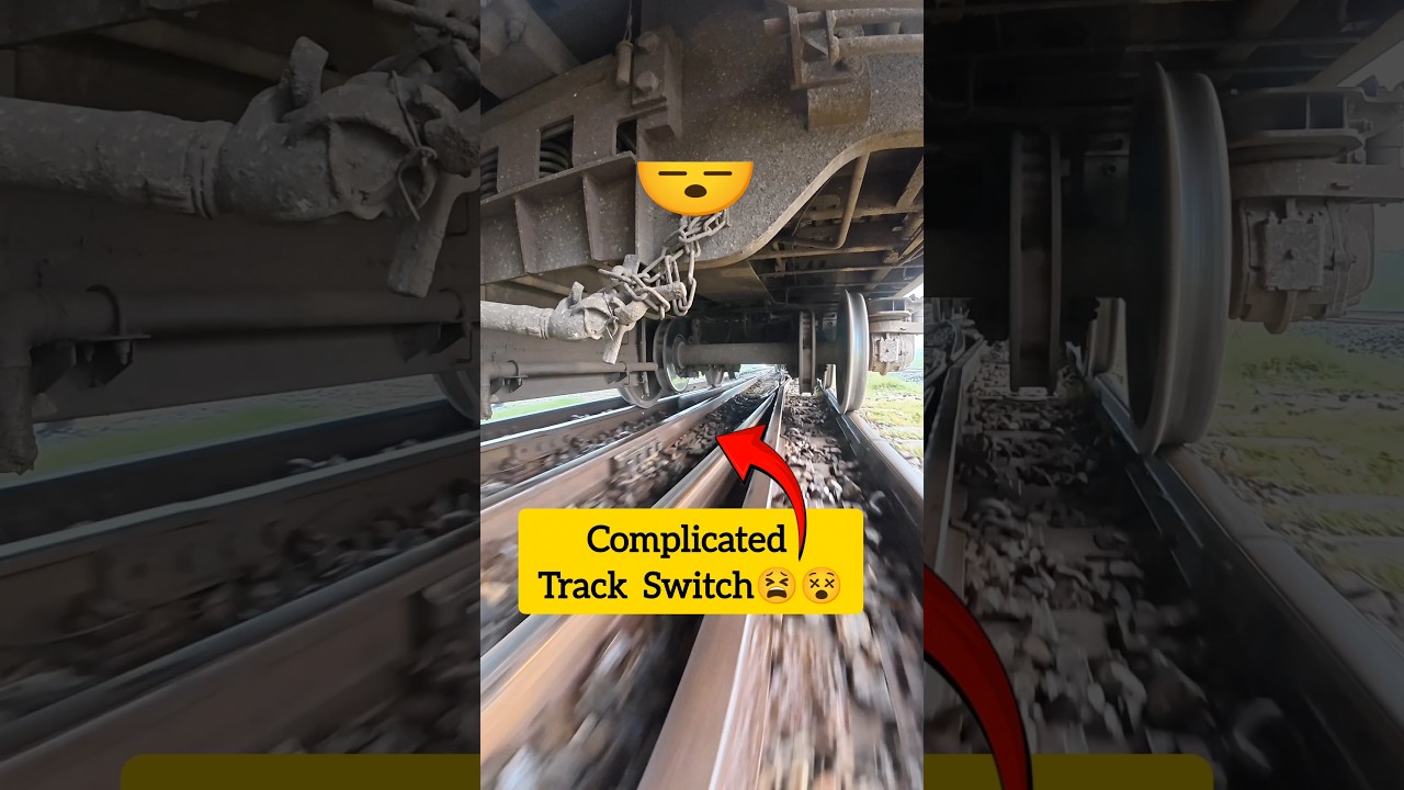 3 Line complicated track switch 😵😫 