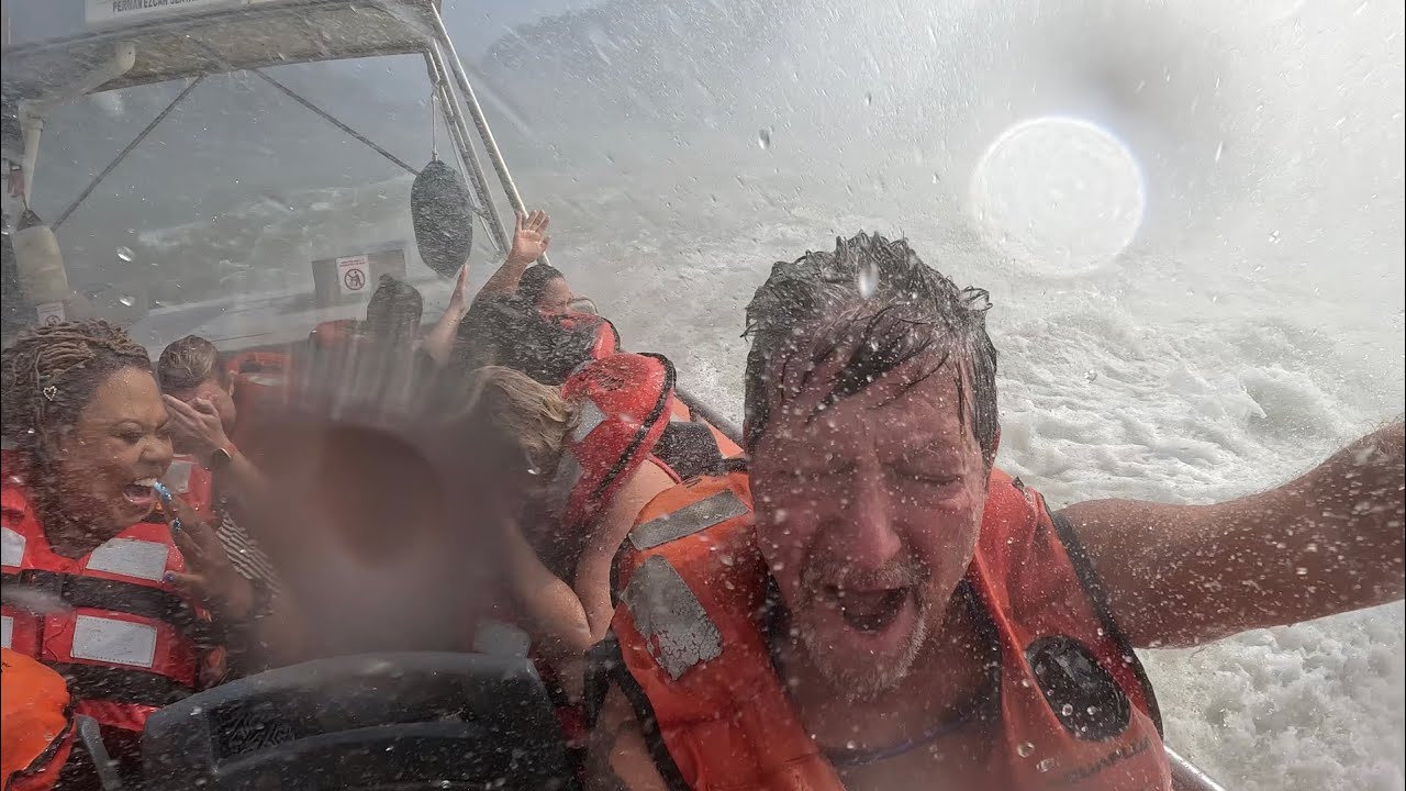 “Aventura Nautica” is the rafting adventure they offer at Iguazu Falls on the Argentinian side.