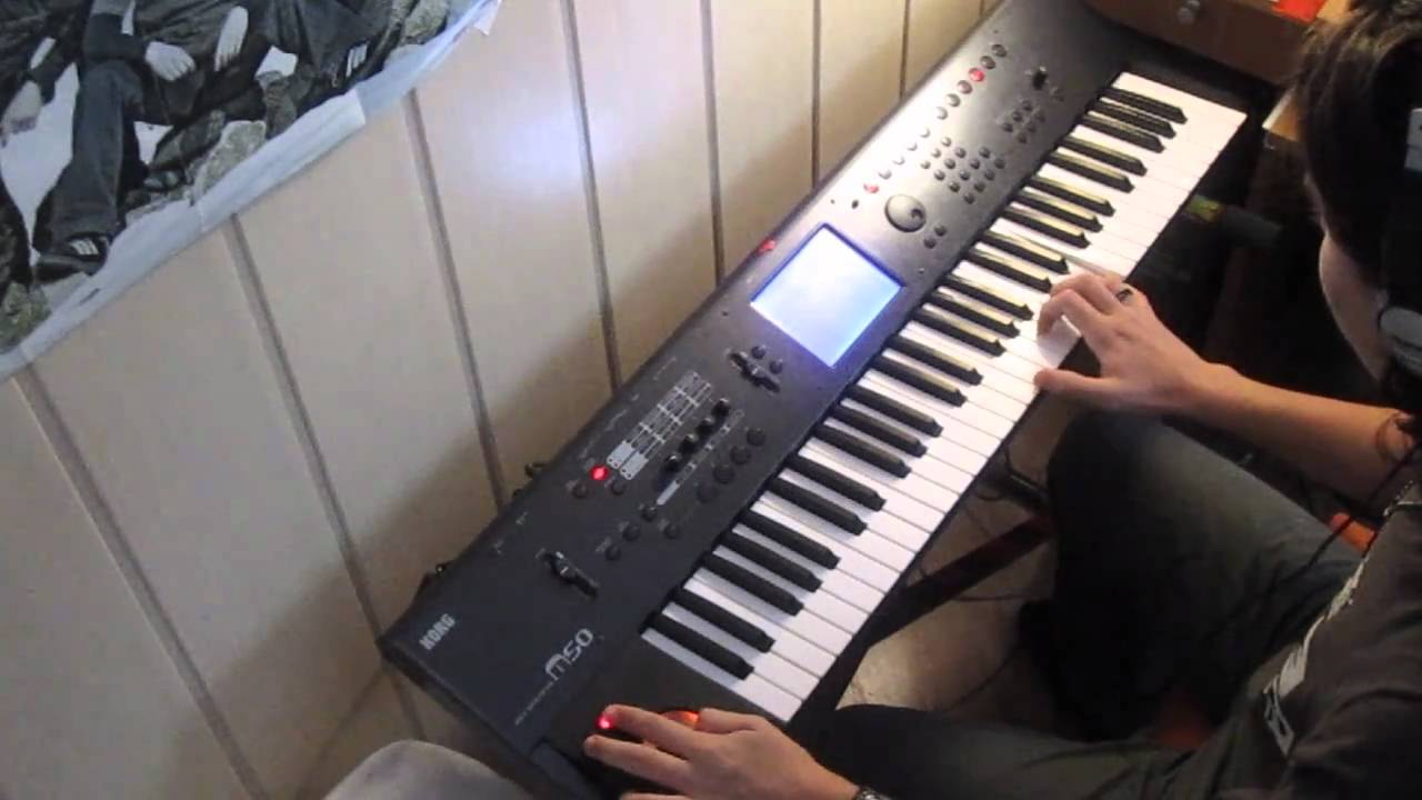 Burning my soul keyboard solo @ Space4keys Monster lead  derek sherenian HD