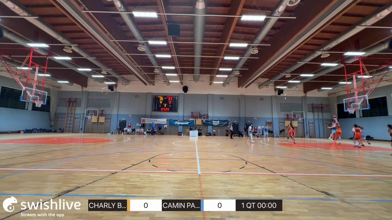Live alimentato dall'app Swish Live
CHARLY BASKET VS CAMIN PADOVA
