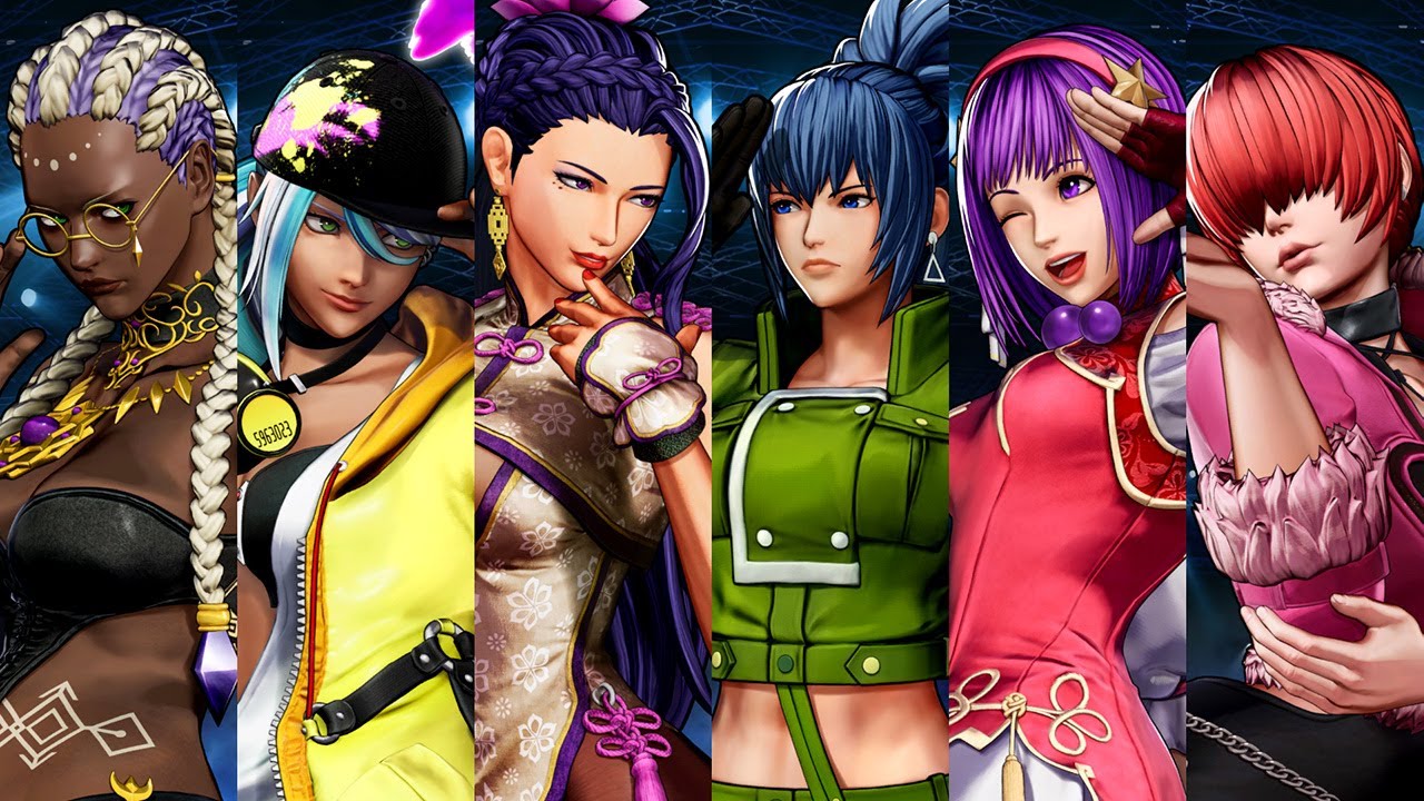 New vs Classic Female Characters - KOF XV