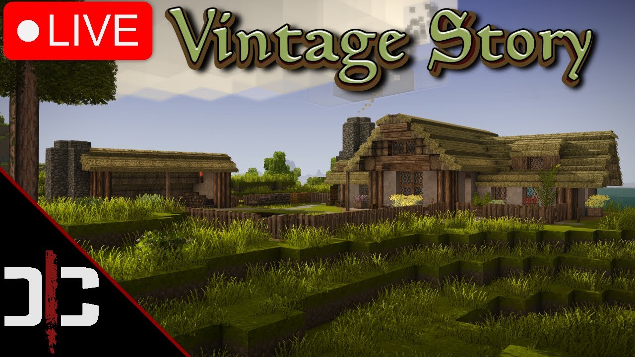 🔴LIVE - Vintage Story - DAY 5 Exploring This Minecraft Hytale Survival Type Game