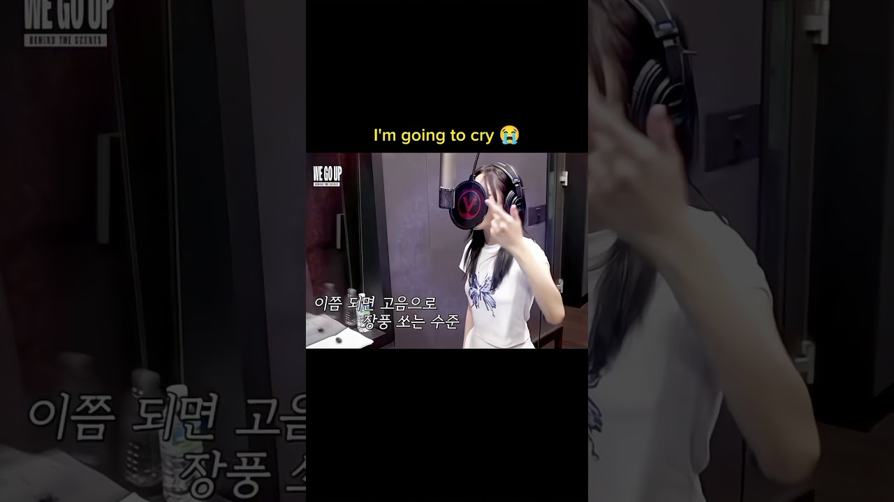 The best behind the scene of Ahyeon's high note 🔥 
