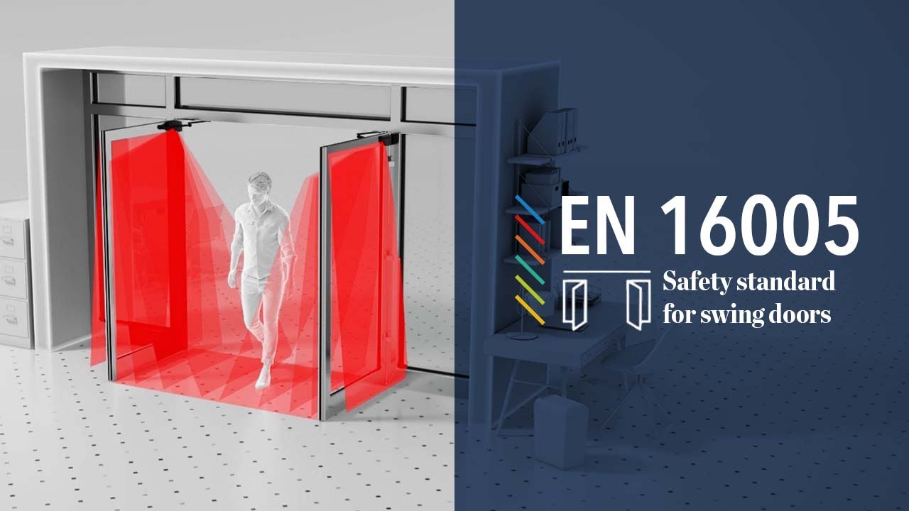 EN 16005 safety standard for swing doors (legal)
