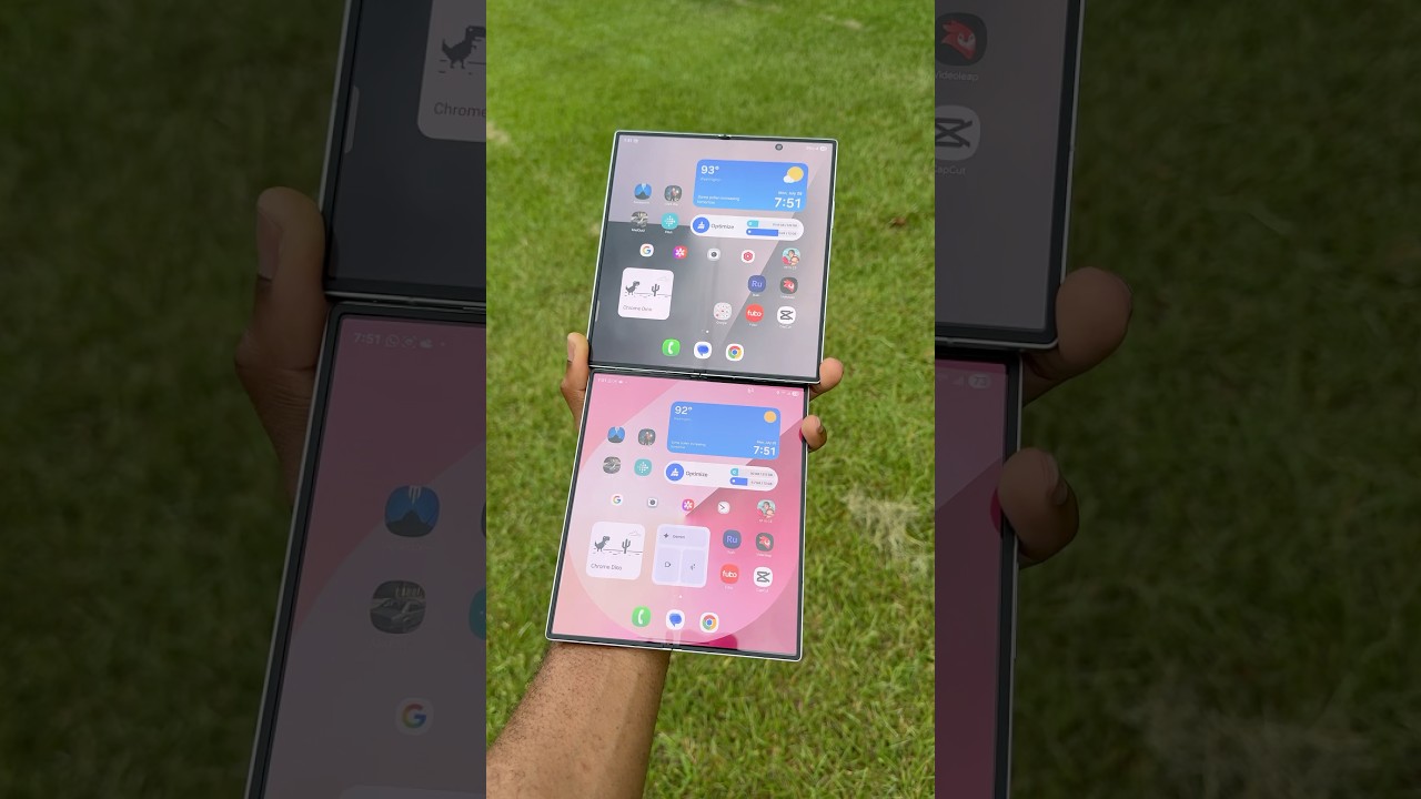 Galaxy Z Fold 7 Big Screen vs Z Fold 6