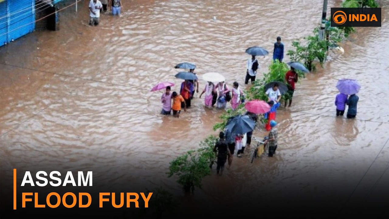 Assam Flood Crisis: Dhemaji Faces Threat as Heavy Rains Trigger Chaos