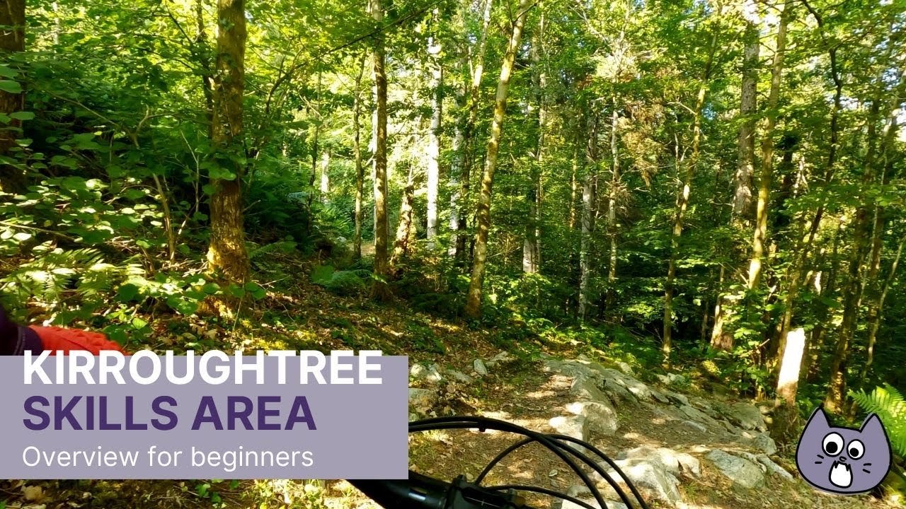 Kirroughtree MTB Skills Area Overview for Beginners