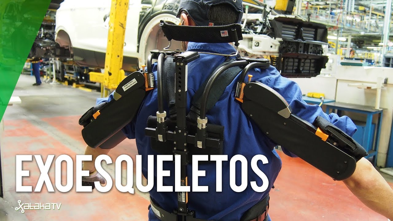 EXOESQUELETOS como UNIFORME de TRABAJO
