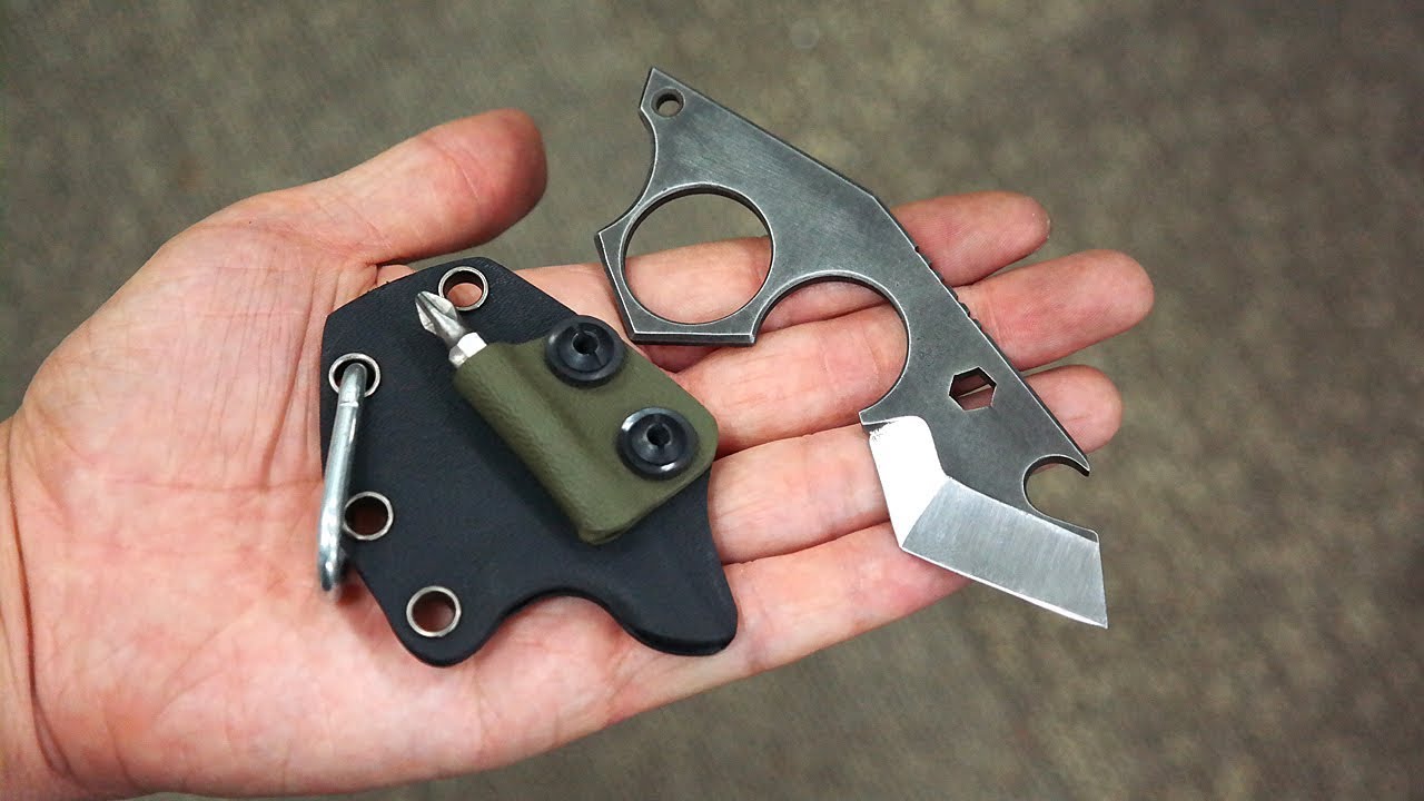 칼, 드라이버 , 병따개가 하나로!! 멀티툴 만들기 / Making a EDC Tools