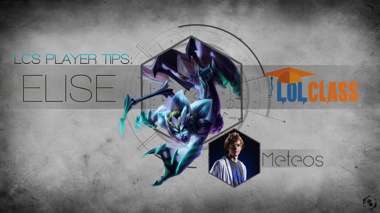 LolClass Pro Tips - C9 Meteos Jungle Guide to Elise (How to Gank)