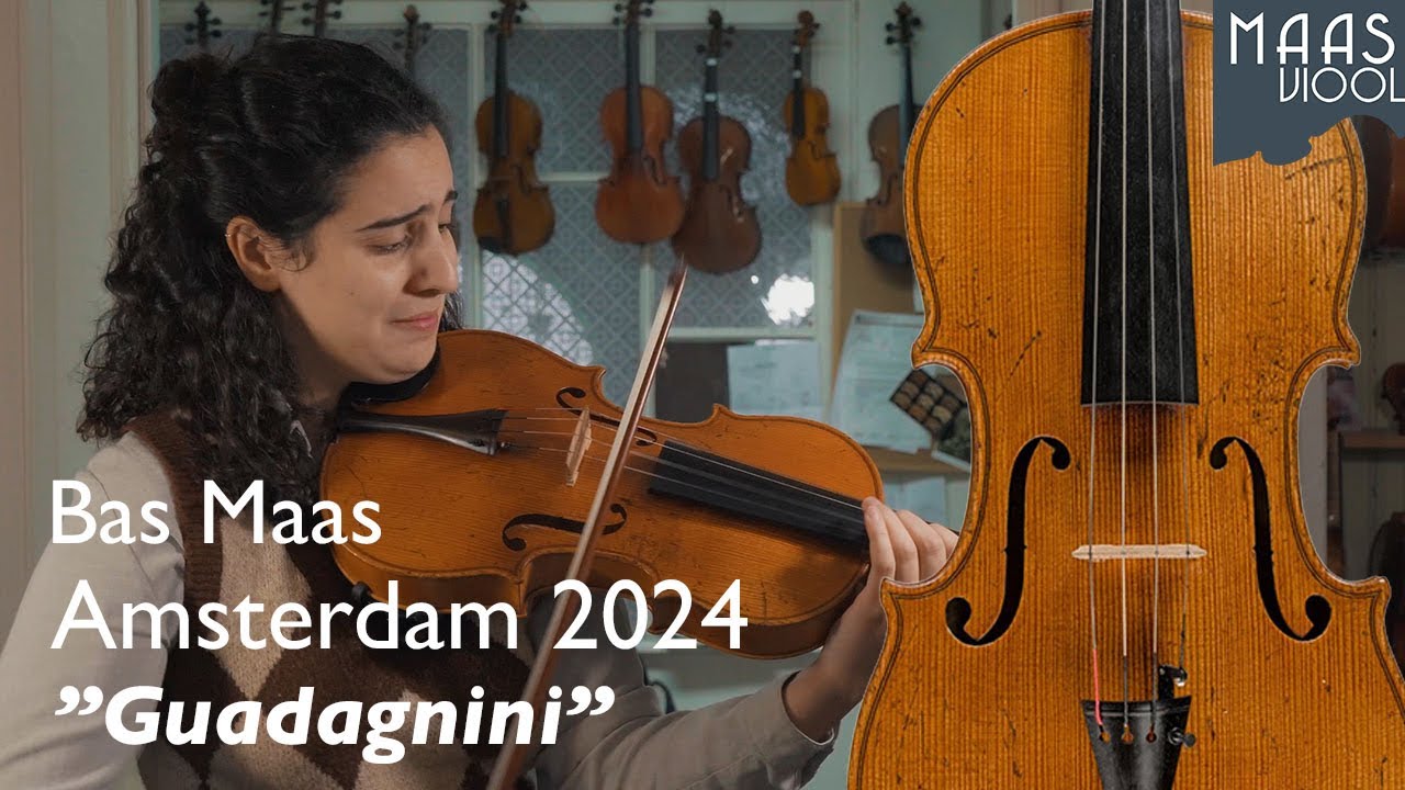 Modern viola “Guadagnini” by Bas Maas, Amsterdam 2024 | Performance by Francisca Galante