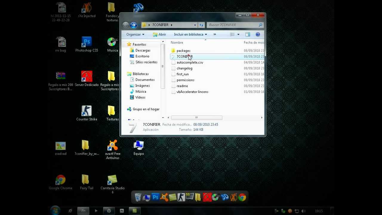Como instalar 7conifier