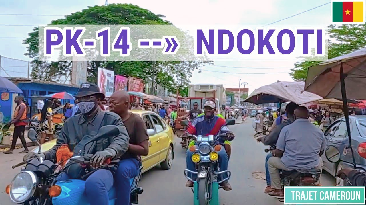 Visitons Douala du Carrefour PK-14 à Ndokoti par Pk-9 et Pk-8