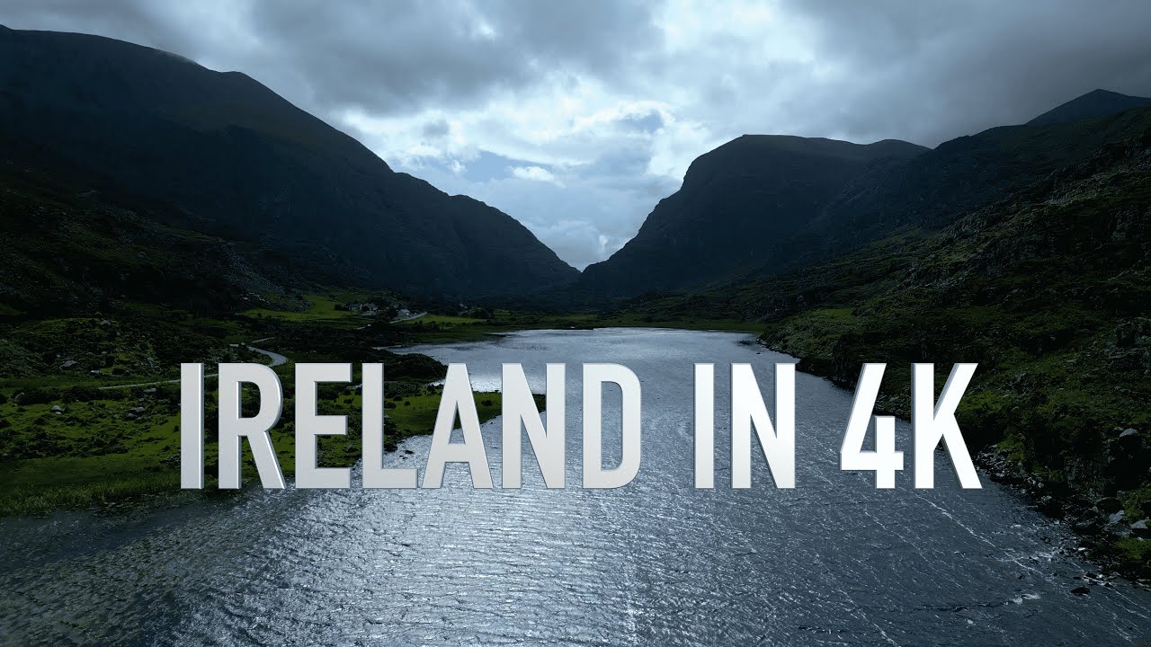 IRELAND IN 4K - Scenic Relaxation Landscape Film with Soft Calming Music