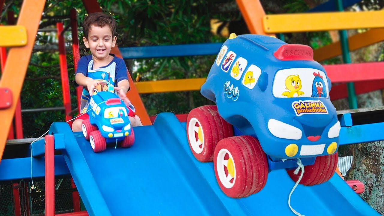 Brincando de Carrinho no Parquinho - Infantil para Crianças - Paulinho e Toquinho