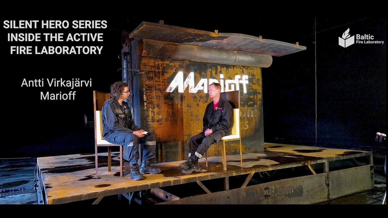 INSIDE THE ACTIVE FIRE LABORATORY - SILENT HERO SERIES 2 - Antti Virkaj&auml;rvi - Marioff - IMO1165
