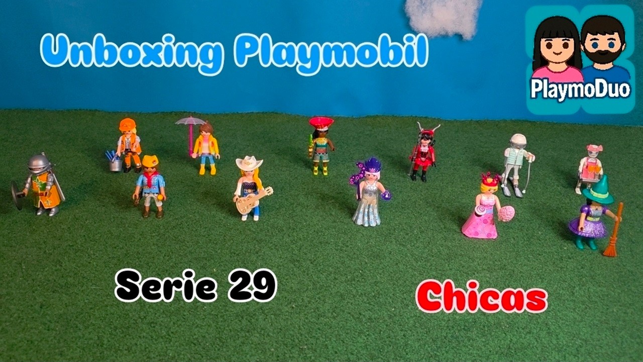 🎉 ¡Unboxing Playmobil Serie 29 Chicas! Colección completa 😍