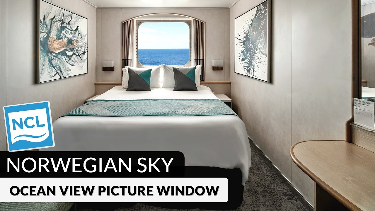 Norwegian Sky | Каюта с панорамным видом на океан. Полный обзор и тур в формате 4K | 2024
