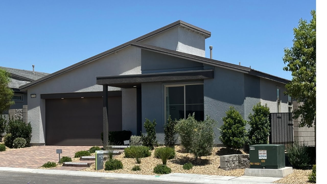 New Single Story Luxury Homes For Sale Northwest Las Vegas, Arrow Peak, by Tri Pointe Plan-2 $590k +