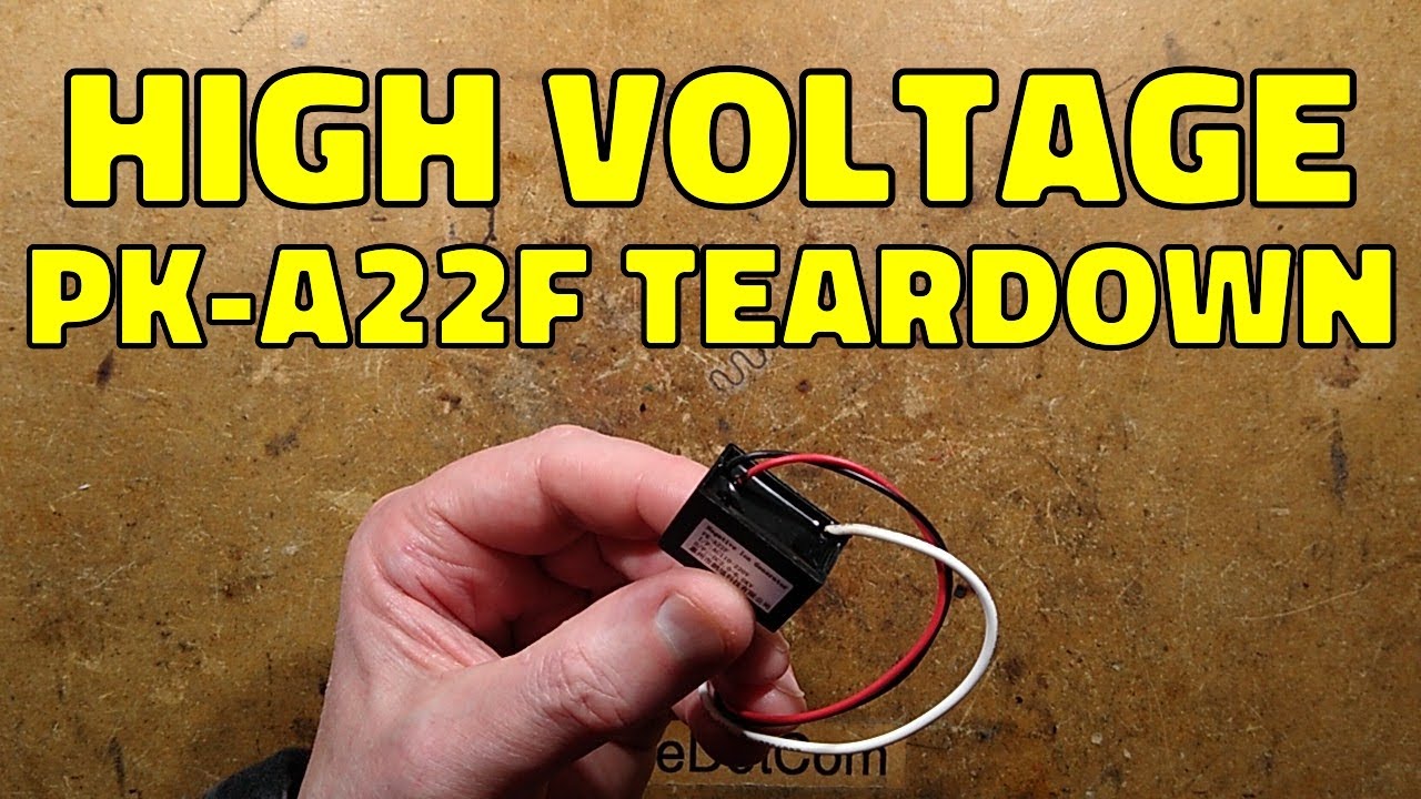 PK-A22F high voltage module teardown with schematic
