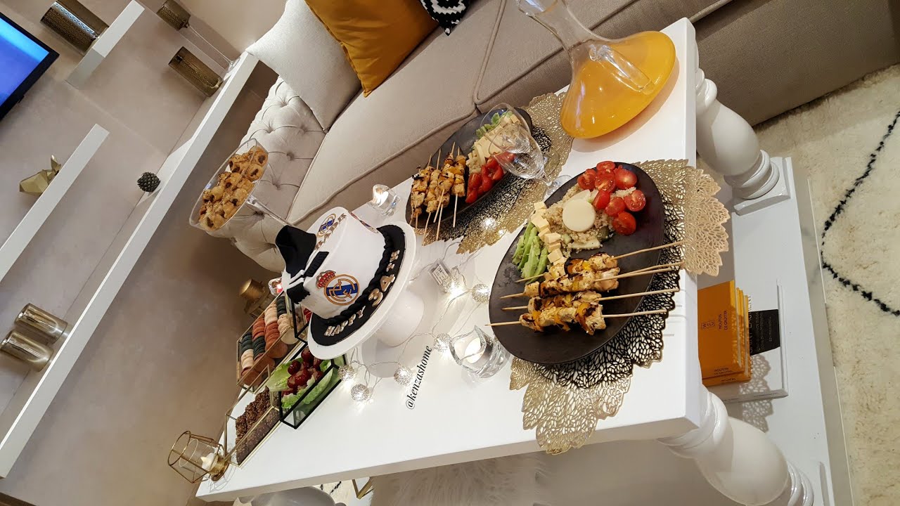 تحضيرات عيد ميلاد زوجي شهيوات بسيطة و رائعة