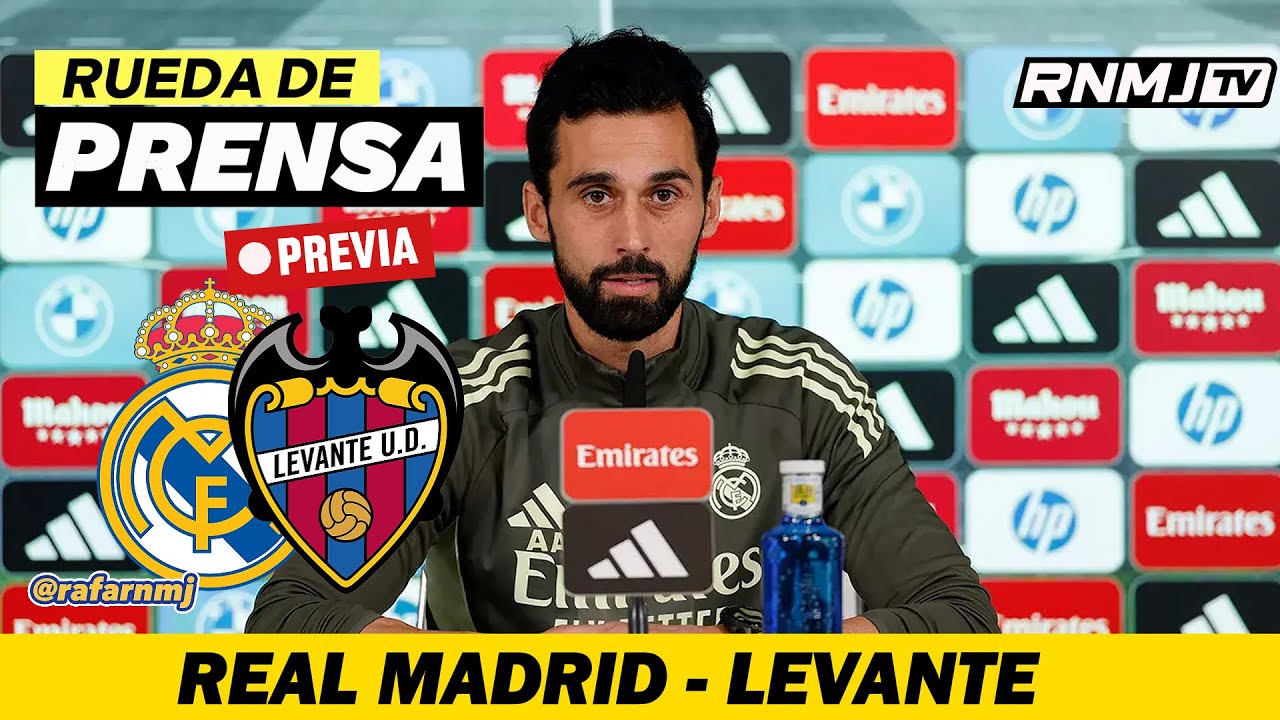 ARBELOA Rueda de prensa HOY previa Real Madrid – Levante (16/01/2026)