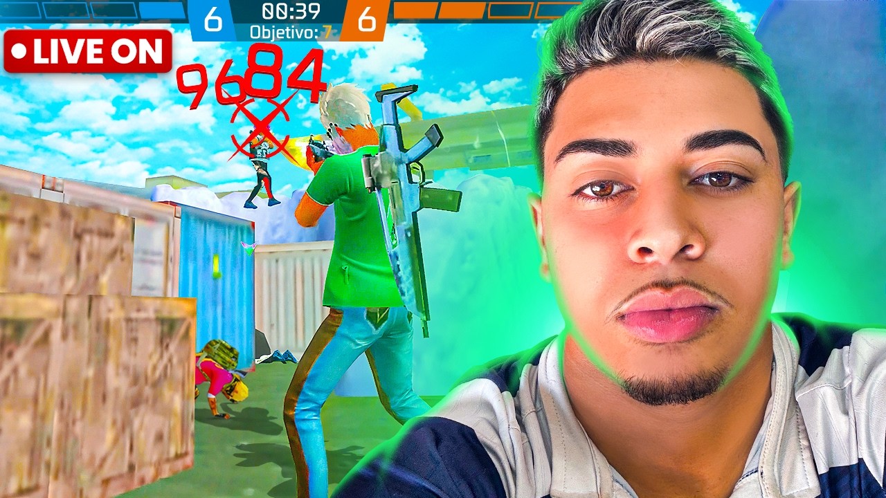 X3 100+ ft. zLEAO ft. JON 👑 RTX 4060 👑 JOGANDO COM INSCRITOS 👑 RYZEN 7 5700X3D 👑 FREE FIRE AO VIVO 👑