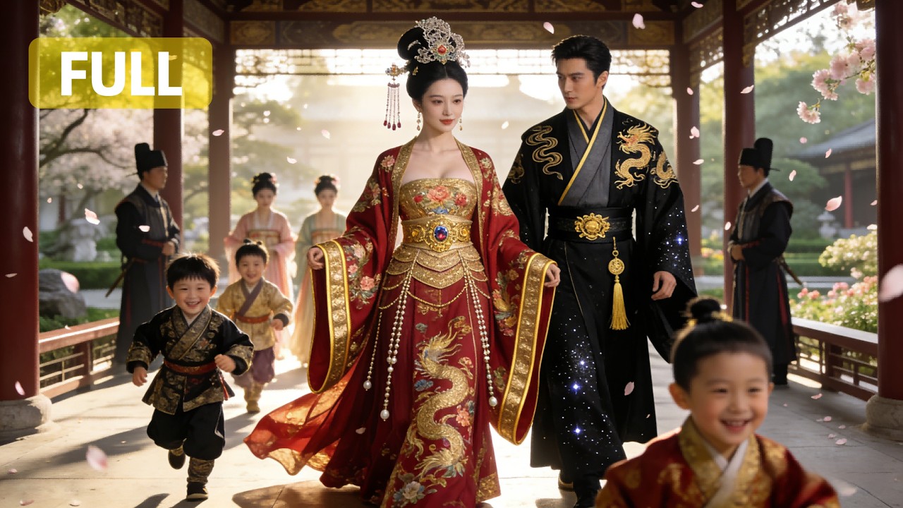 👑現代醫生穿成炮灰皇后！她不爭不搶只帶娃把後宮變幼兒園，皇帝乖乖被拿捏💘#drama #女頻