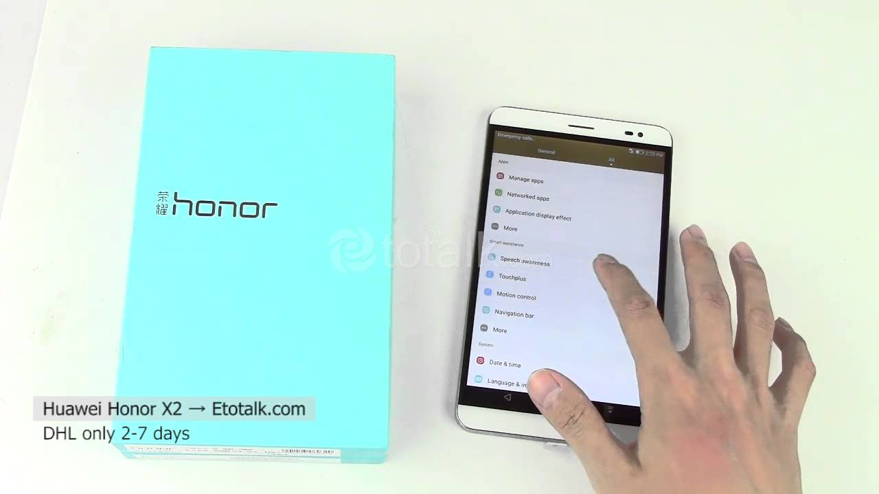Huawei Honor X2 Android 5.0, Octa Core 7.0 inch - Features Function