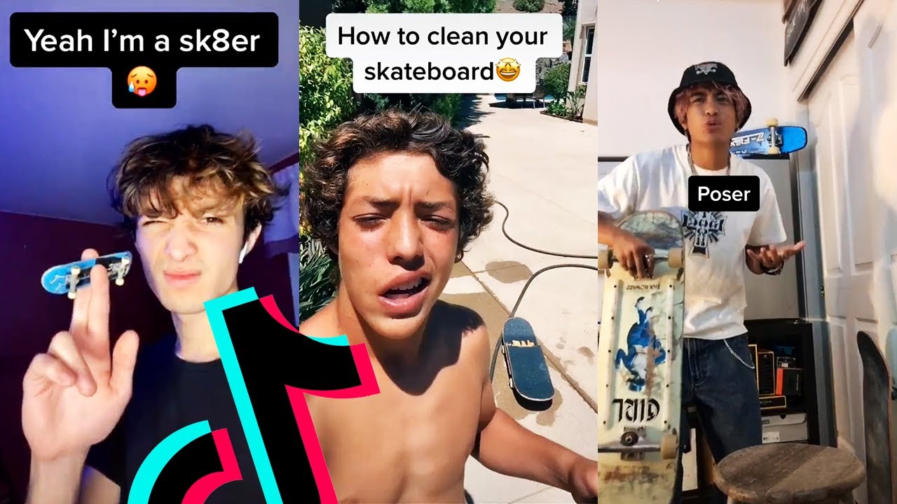 SKATEBOARDING TikTok Memes | HARDFLIPS.TV