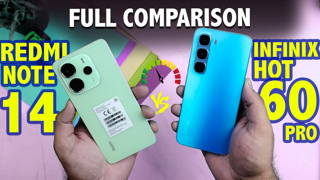 Infinix Hot 60 Pro Vs Redmi Note 14 : Full Comparison ⚡️Battle On Hai | Hindi/Urdu