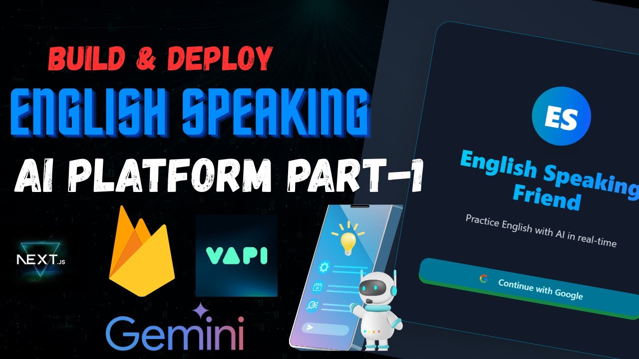 Build an AI English-Speaking Friend App (Part 1) | Frontend with Next.js & Tailwind CSS