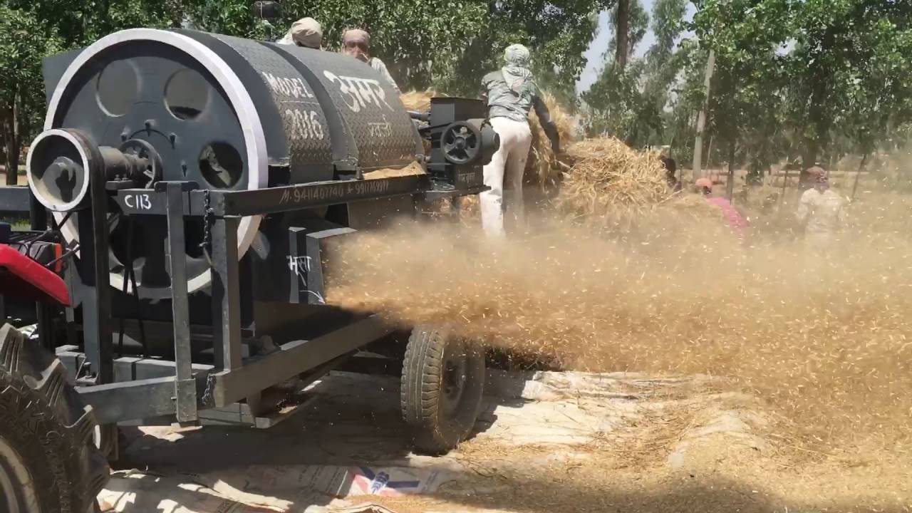 Wheat hadambha thresher 9917769977