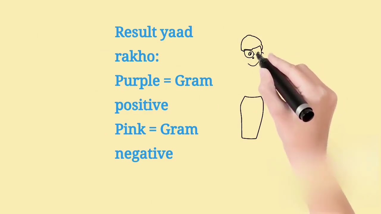 Gram stain only 1min 