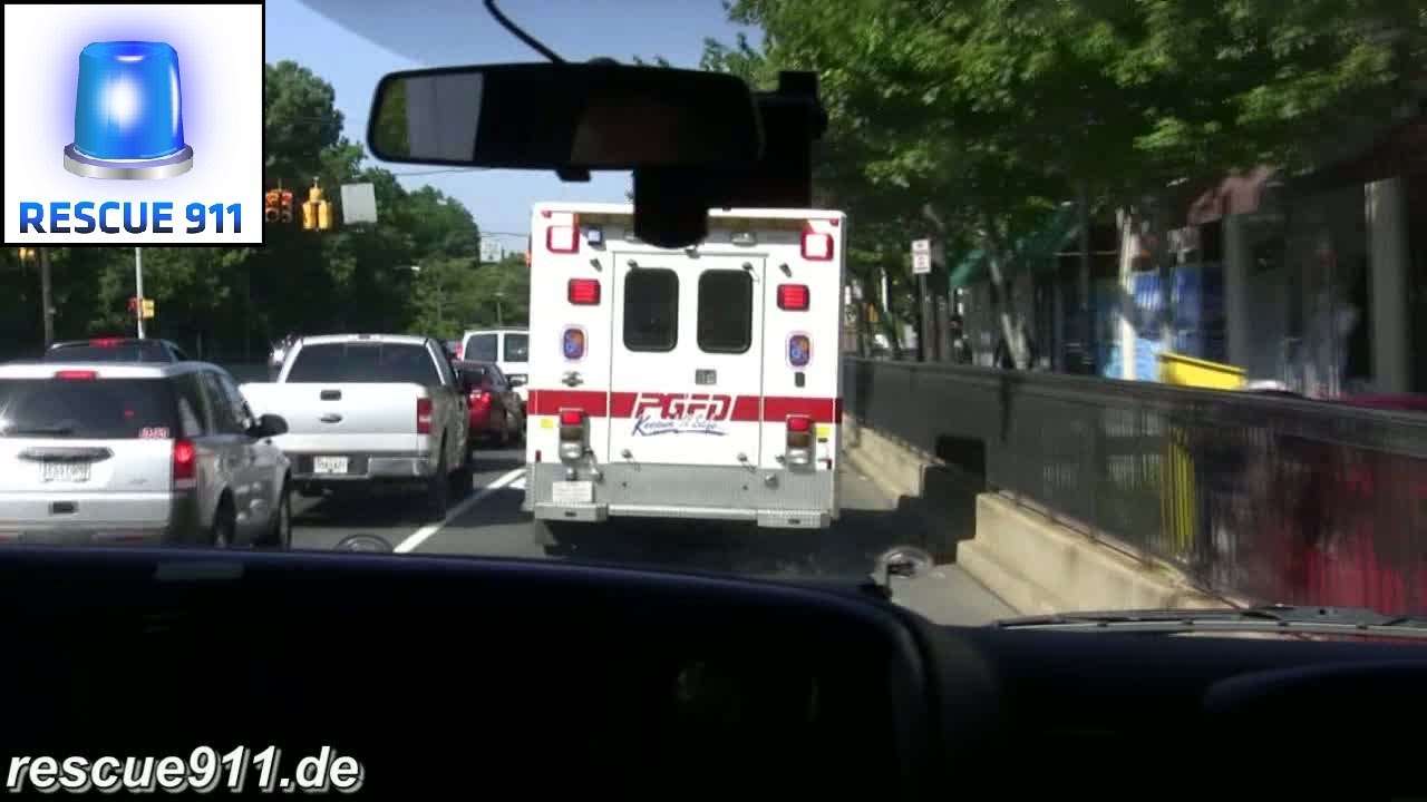 [Ride along] Ambulance 812 + Medic 812 CPVFD/PGFD