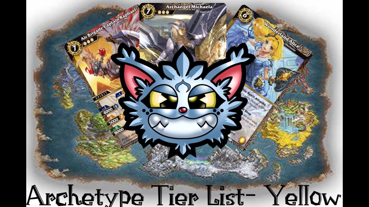 Archetype Tier List - Yellow