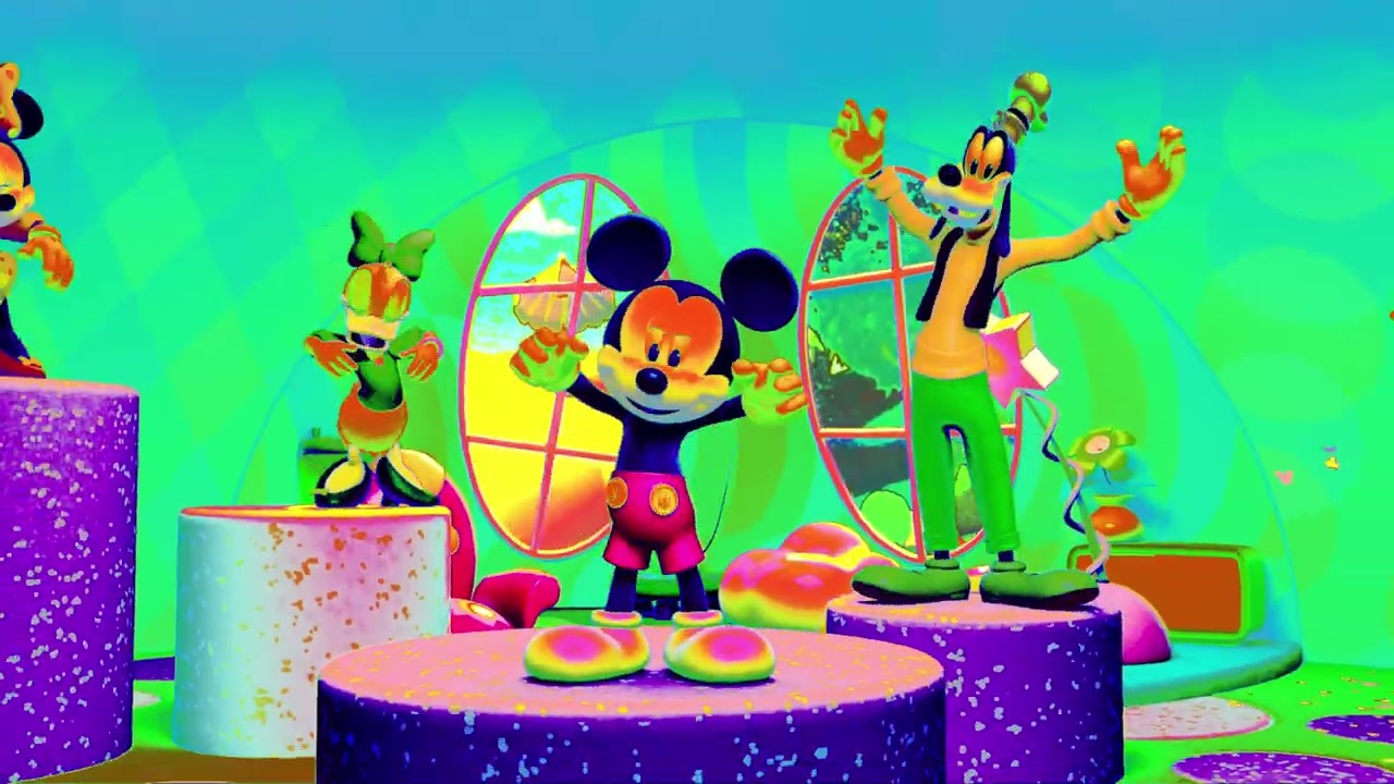 Mickey Mouse Clubhouse+ Hot Dog Song in 4ormulator V46 (V14 + G Major Version)