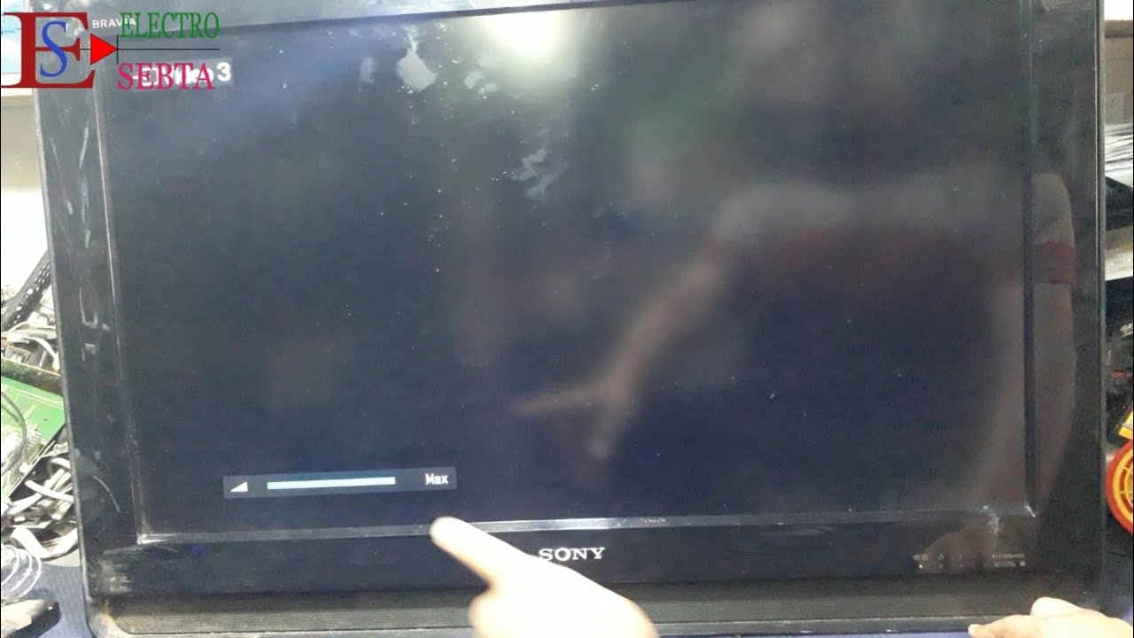 اصلاح مشكل ارتفاع الصوت  في تلفاز SONY32 نوعKLV-32S400A