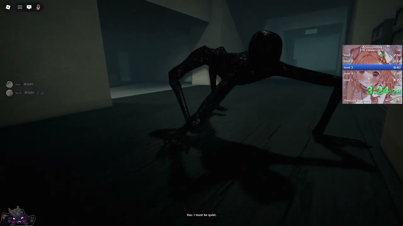 Apeirophobia Pre-Classic (0-5) Overhaul update (7:52.92)