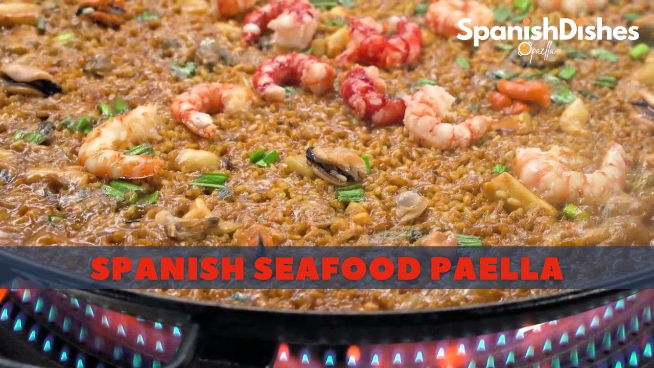 Arròs de Senyoret -  The Best Spanish Seafood Paella Recipe #seafoodpaella