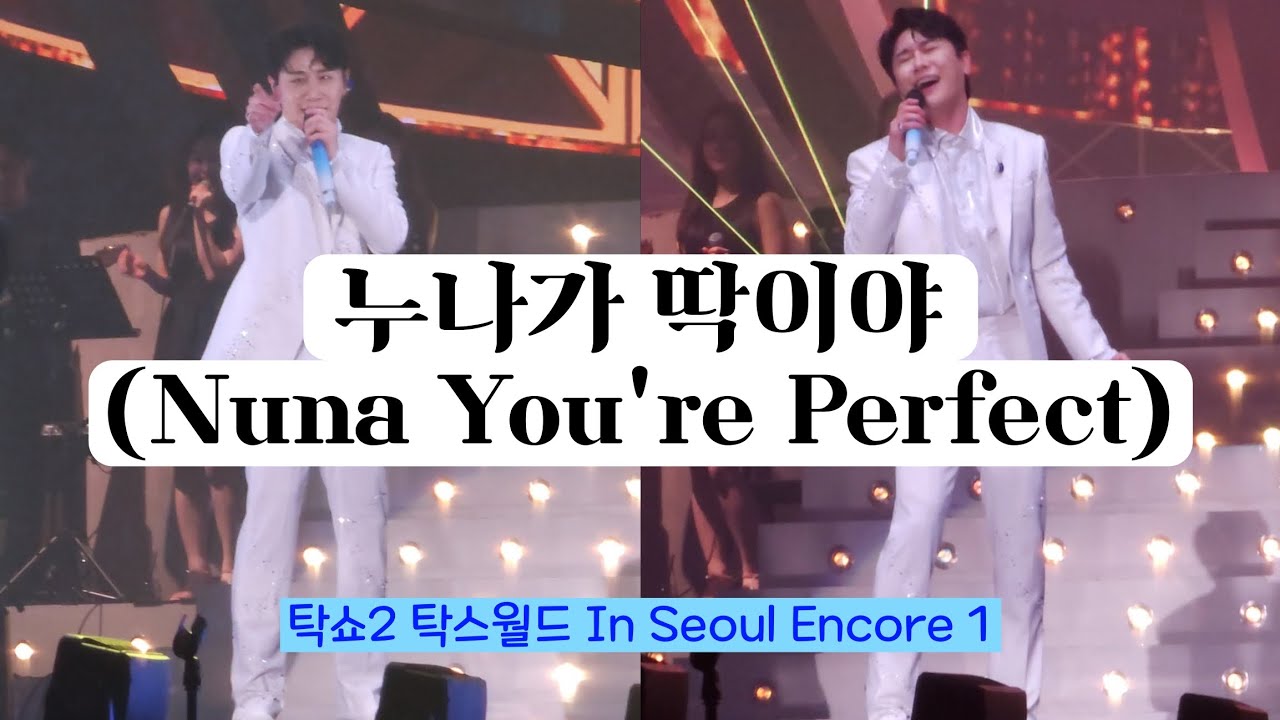 [직캠] 240217 영탁 탁쇼2 탁스월드 앵콜콘서트 (TAKSHOW2 TAKSWORLD ENCORE ) | 누나가 딱이야 (Nuna You're Perfect)