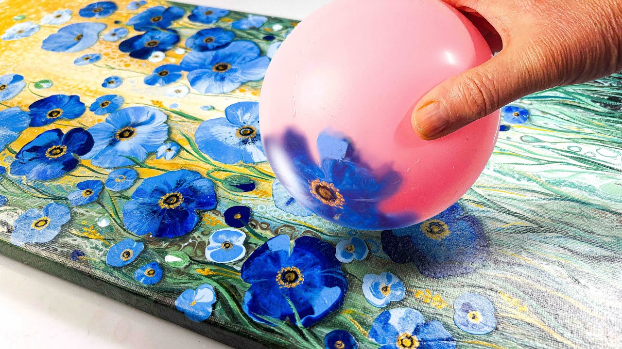 Using a Balloon to Create ART... Does It Work? | AB Creative Tutorial