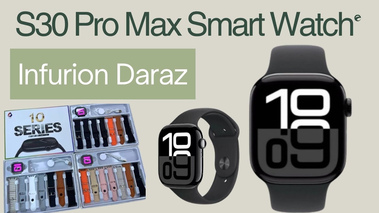 S30 Pro Max Smart watch