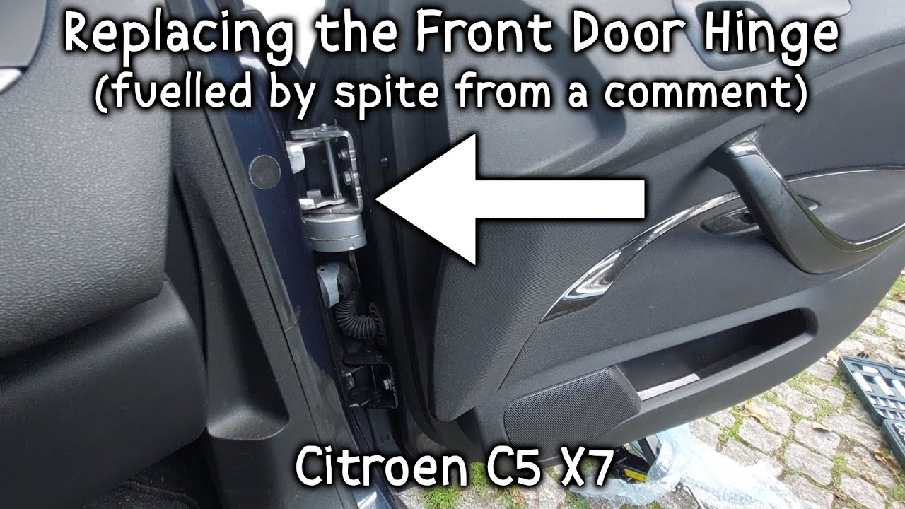 Замена петли передней двери | Citroen C5 X7