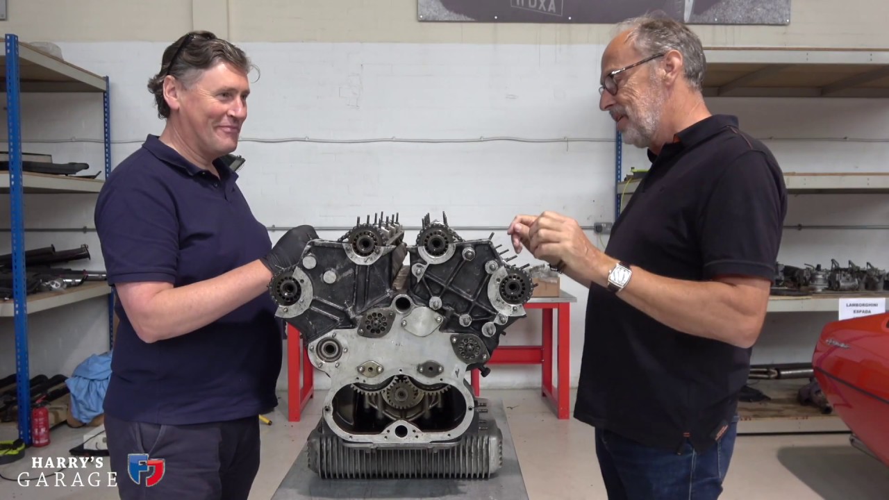 Lamborghini V12 engine rebuild. Part 2, stripping the engine