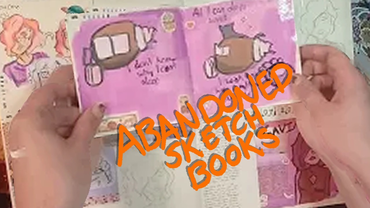 Some of my Abandoned Sketchbooks